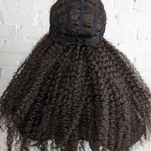 Kinky texture, half wig